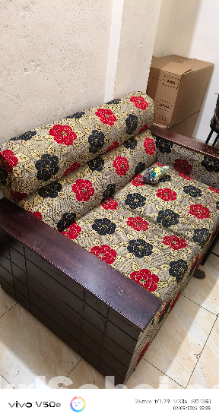 2 sofa set + Dining table